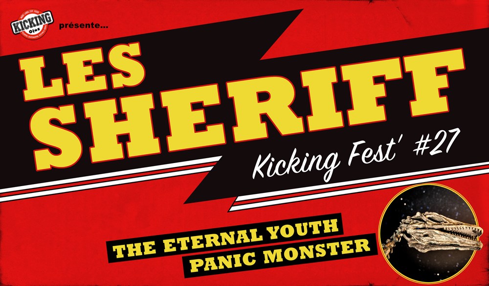 CONCERT : LES SHERIFF + THE ETERNAL YOUTH + PANIC MONSTER AU ROCKSTORE